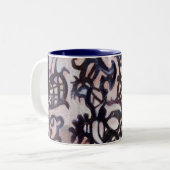 Tasse 2 Couleurs motif (Devant gauche)