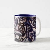 Tasse 2 Couleurs motif (Devant droit)