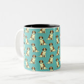 Tasse 2 Couleurs motif (Devant gauche)