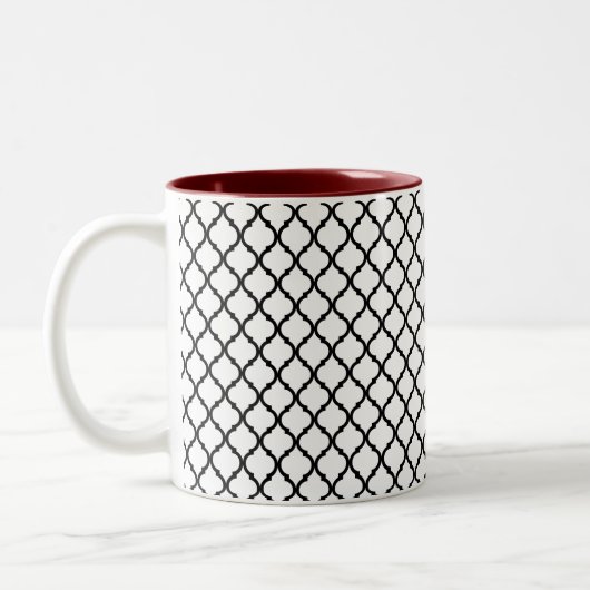 Tasse 2 Couleurs Motif arabe (Gauche)