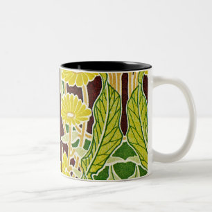 Tasse 2 Couleurs Motif Art Nouveau #7 à Emporio Moffa