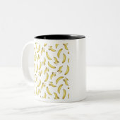 Tasse 2 Couleurs Motif banane imprimé (Devant gauche)