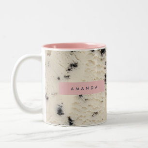 Tasse 2 Couleurs Motif Cookies and Cream Personnalisé