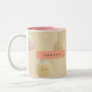 Tasse 2 Couleurs Motif de bouteille de potion magique personnalisée