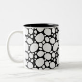 Tasse 2 Couleurs Motif de chien dalmate (Gauche)