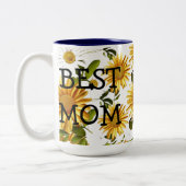 Tasse 2 Couleurs Motif de la fête des mères (Gauche)