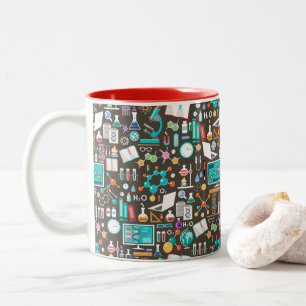 Tasse 2 Couleurs Motif de la Science/chimie