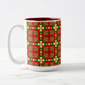 Tasse 2 Couleurs Motif de Noël (Gauche)