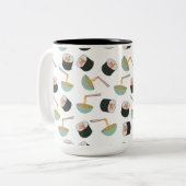 Tasse 2 Couleurs Motif de sushis et nouilles (Devant gauche)