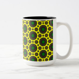 Tasse 2 Couleurs Motif d'été