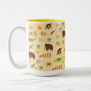 Tasse 2 Couleurs Motif d'évolution