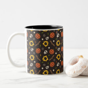 Tasse 2 Couleurs Motif d'Halloween