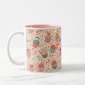 Tasse 2 Couleurs Motif doux (Gauche)