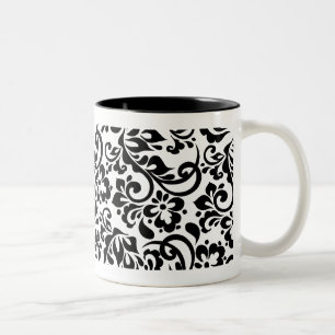 Tasse 2 Couleurs motif floral