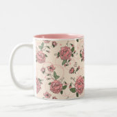 Tasse 2 Couleurs Motif floral 5 (Gauche)