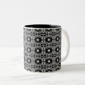 Tasse 2 Couleurs Motif Miroir Ombre (Devant droit)