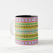 Tasse 2 Couleurs Motif Motif de Noël (Devant gauche)