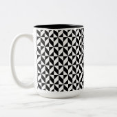 Tasse 2 Couleurs Motif noir et blanc (Gauche)