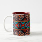 Tasse 2 Couleurs Motif rustique du sud-ouest (Gauche)