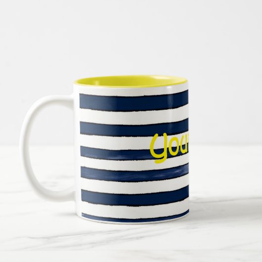Tasse 2 Couleurs Motif sans joint Abstrait (Gauche)
