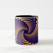 Tasse 2 Couleurs Motif spiral Vortex (Centre)