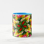 Tasse 2 Couleurs Motif tulipe mignon (Centre)