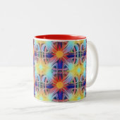 Tasse 2 Couleurs Motifs de Light Boho (Devant droit)