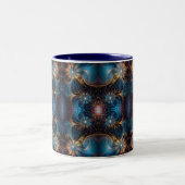 Tasse 2 Couleurs Motifs de mandelbrot torse (Centre)
