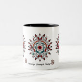 Tasse 2 Couleurs "Motifs sacrés" (Centre)