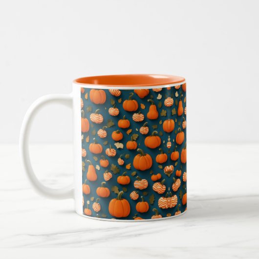 Tasse 2 Couleurs Motifs sans faille (Gauche)