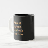 Tasse 2 Couleurs Motivation (Devant gauche)