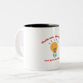 Tasse 2 Couleurs Motivation du succès (Devant gauche)