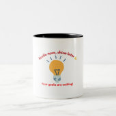 Tasse 2 Couleurs Motivation du succès (Centre)