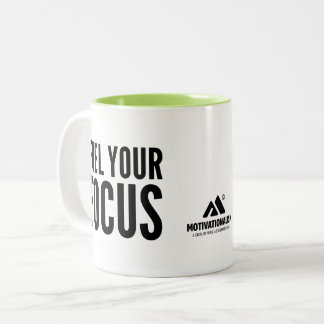 Tasse 2 Couleurs MOTIVATIONNALISME© Alimentez Votre Concentration_