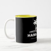 Tasse 2 Couleurs Moto Hana Highway Maui Hawaii (Gauche)
