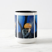 Tasse 2 Couleurs Moto sans tête (Centre)