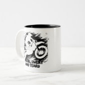 Tasse 2 Couleurs Motocross Sport Concurrentiel Motorcycle Course (Devant gauche)