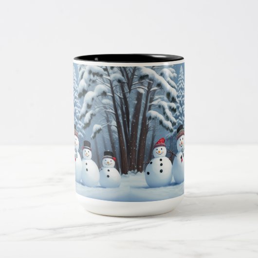 Tasse 2 Couleurs Motoneige (Centre)