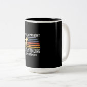 Tasse 2 Couleurs Motoneige Motoneige (Devant droit)