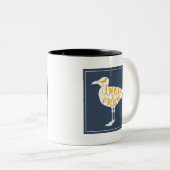 Tasse 2 Couleurs Mouette | sauvage et libre (Devant droit)