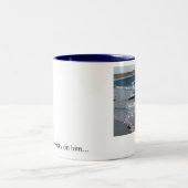 Tasse 2 Couleurs Moulez toute votre inquiétude sur lui… (Centre)