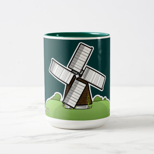 Tasse 2 Couleurs Moulin à vent (Centre)