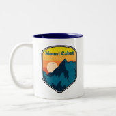 Tasse 2 Couleurs Mount Cabot New Hampshire Sunrise (Gauche)