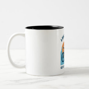 Tasse 2 Couleurs Mountain Rider Design Cool - Une Balade À Vélo Par