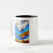 Tasse 2 Couleurs Mountain Vista (Devant gauche)
