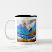 Tasse 2 Couleurs Mountain Vista (Gauche)