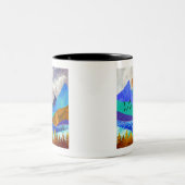 Tasse 2 Couleurs Mountain Vista (Centre)