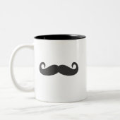 Tasse 2 Couleurs Moustache (Gauche)