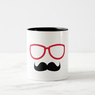 Tasse 2 Couleurs Moustache
