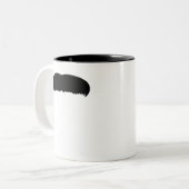 Tasse 2 Couleurs Moustache de morse (Devant gauche)